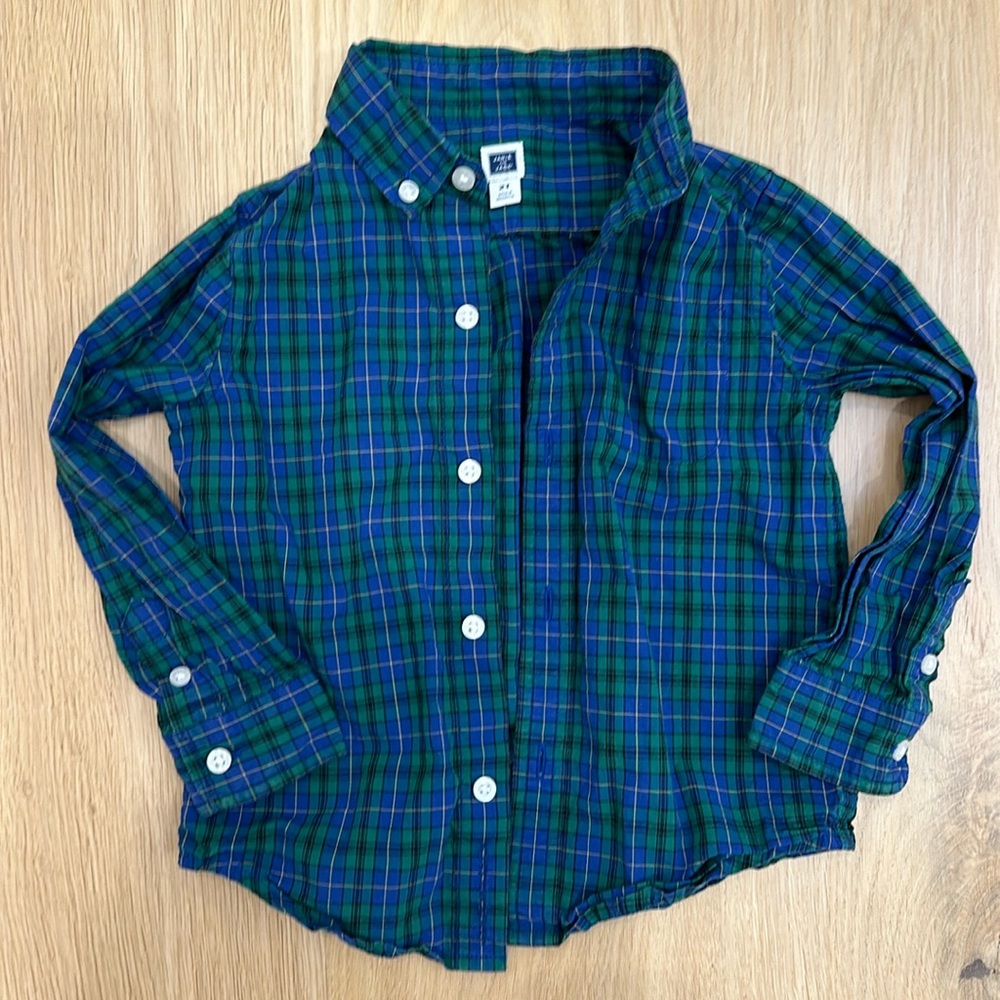 Janie and Jack dress shirt sz 2